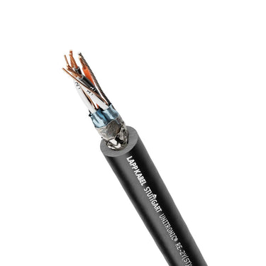 UNITRONIC® RE-2Y(ST)YV PIMF 4X2X0,5 BK