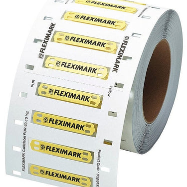 FLEXIMARK® Cablelabel PUR 100x60 WH FCC