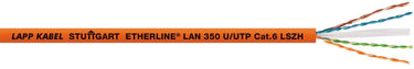 ETHERLINE® LAN Cat.6 U/UTP 4x2xAWG24 LSZH