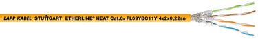 ETHERLINE® Cat. 6A FL09YBC11Y 4x2x0,22sn