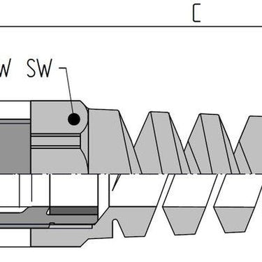 SKINTOP® BS NPT 3/8'' RAL 9005 BK