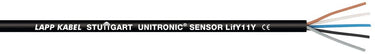 UNITRONIC® SENSOR LifY11Y 4x0,34 BK