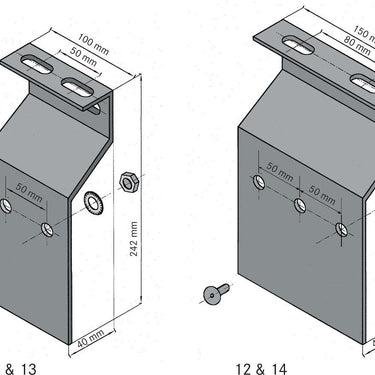 CABLE WEDGE CLAMPS MP 14