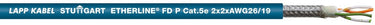 ETHERLINE® FD P Cat.5e 2x2x26/19AWG