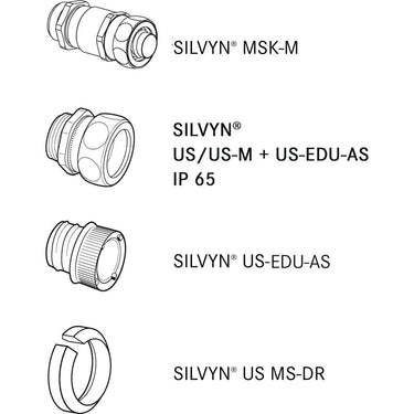 SILVYN® AS-P 27 / 22X27 10M GY