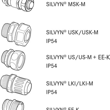 SILVYN® FPS 22X27 10M GY