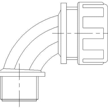 SILVYN® MPC 90° PG 36 BK